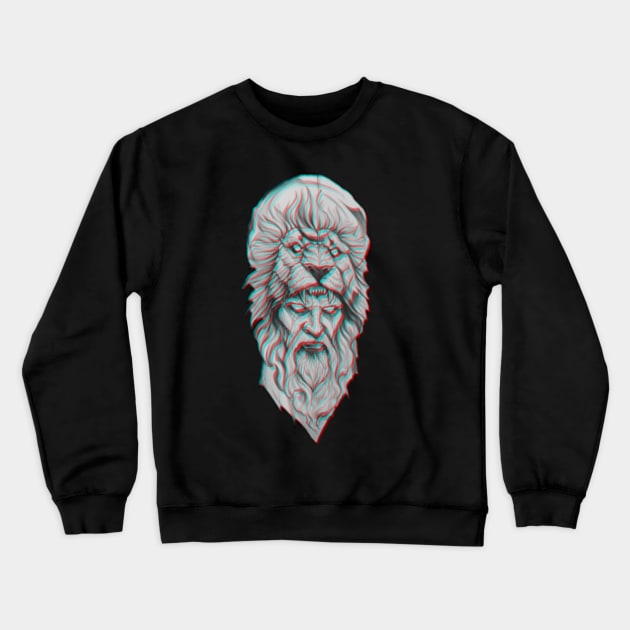 Two-sided t-shirt Crewneck Sweatshirt by Mustafata996